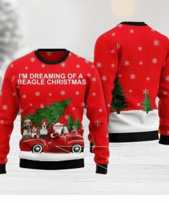 Beagle Ugly Christmas Sweater For Men & Women