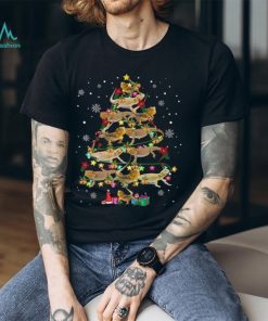 Bearded Dragon Christmas Tree T Shirt Funny Adult Christmas Shirts Gifts For Reptile Lovers