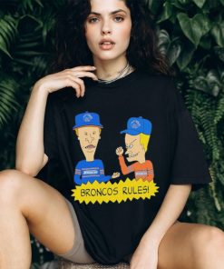 Beavis and Butt Head Boise State Broncos Rules NCAA T Shirt