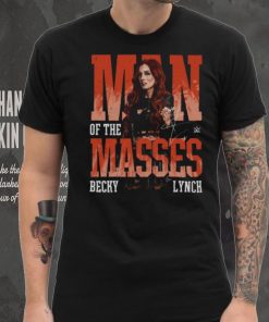 Becky Lynch Man Of The Masses WHT Shirt, hoodie, sweater, long sleeve and tank top Becky Lynch Man Of The Masses WHT Shirt