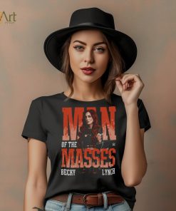 Becky Lynch Man Of The Masses WHT Shirt, hoodie, sweater, long sleeve and tank top Becky Lynch Man Of The Masses WHT Shirt