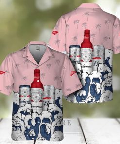 Beer Budweiser Hawaiian Shirt Gift For Beach Vacation