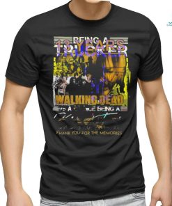 Being A Trucker Is A Choice Being A Retired Trucker Is An Honor T Shirts