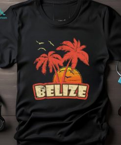 Belize vintage sunset 2023 shirt