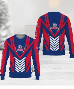 Belmont Bruins American Sports Team Ugly Christmas AOP Sweater