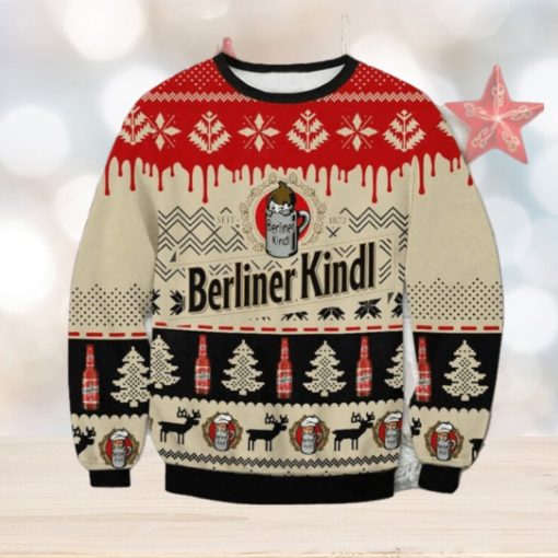 Berliner Kindl Ugly Christmas Sweater For Men And Women