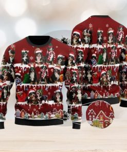 Bernese Mountain Dog Ugly Christmas Sweater For Men & Women