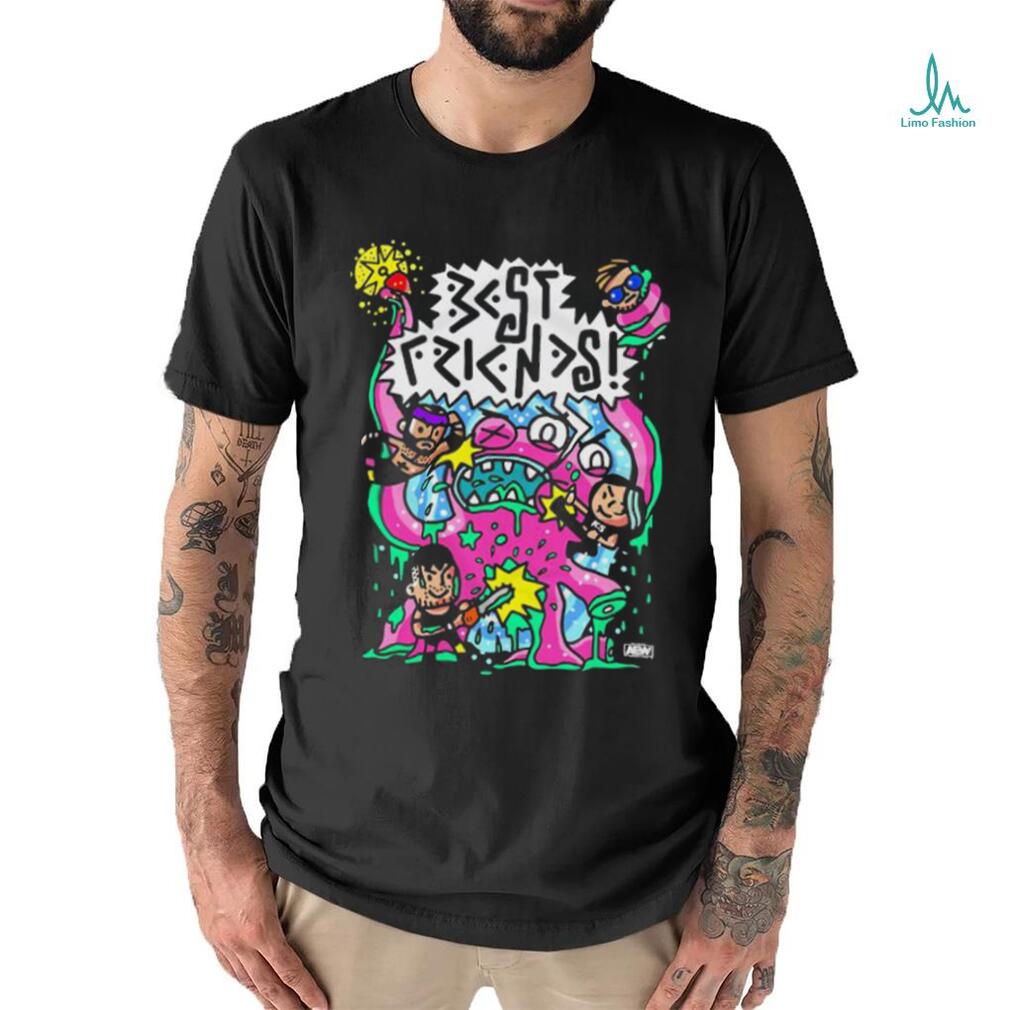 Best Friends, Kris Statlander and Orange Cassidy – Intergalactic Planetary shirt Best Friends, Kris Statlander and Orange Cassidy – Intergalactic Planetary shirt