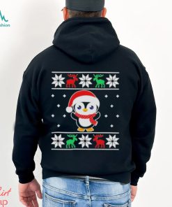 Best Funny Penguin Santa Ugly Christmas Shirt