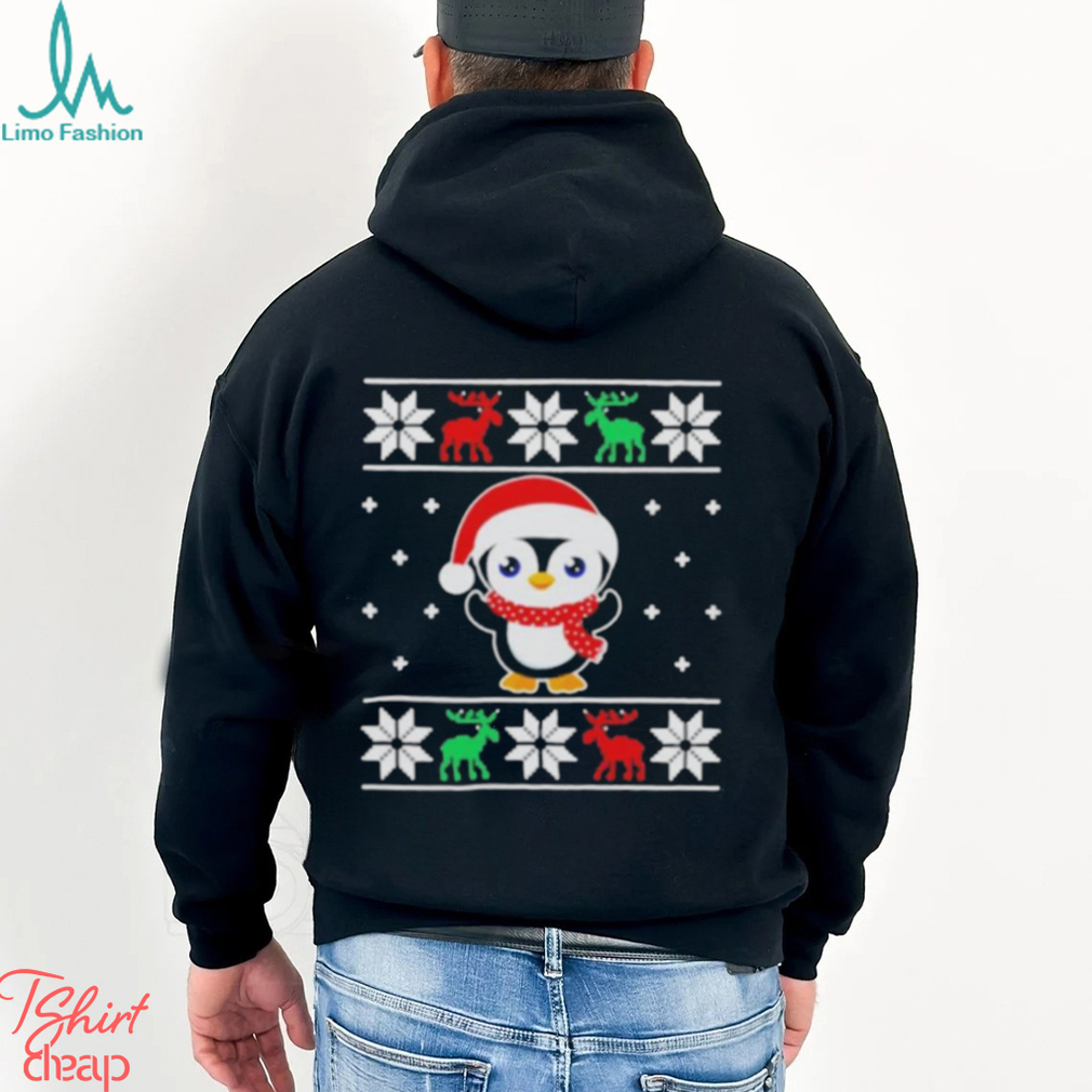 Best Funny Penguin Santa Ugly Christmas Shirt Best Funny Penguin Santa Ugly Christmas Shirt
