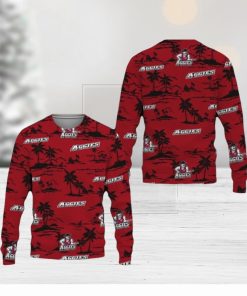 Best Mexico State Aggies Coconut Tree Sweater All Over Printed Christmas Fans For Men And Women