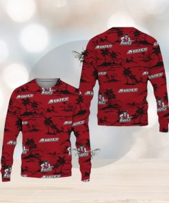 Best Mexico State Aggies Coconut Tree Sweater All Over Printed Christmas Fans For Men And Women