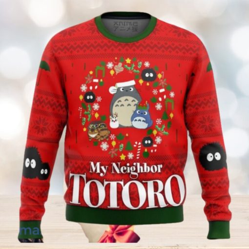 Best Neighbor Totoro Ugly Sweater Christmas Style Gift For Men And Women