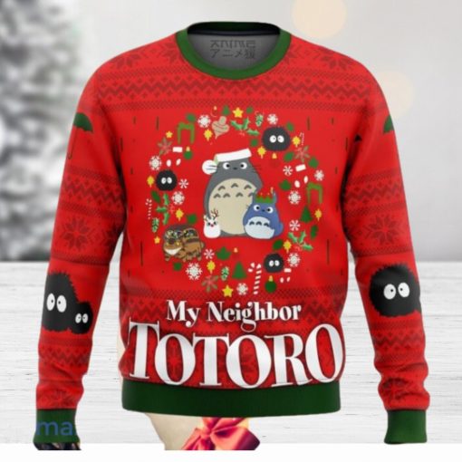 Best Neighbor Totoro Ugly Sweater Christmas Style Gift For Men And Women