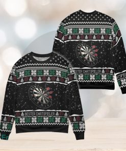 Bester Dartspieler Christmas Christmas Ugly Sweater 3D