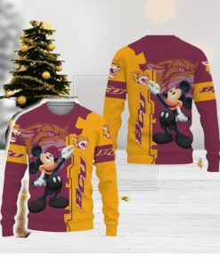 Bethune_ _Cookman Wildcats Mickey Mouse Champions Football Funny 3D Sweater For Men And Women Gift Christmas