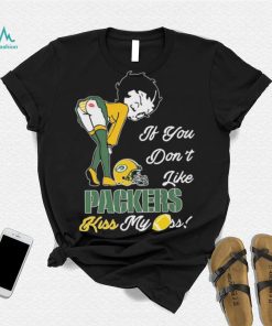 Betty Boop If You Don’t Like Packers Kiss My Ass T Shirt