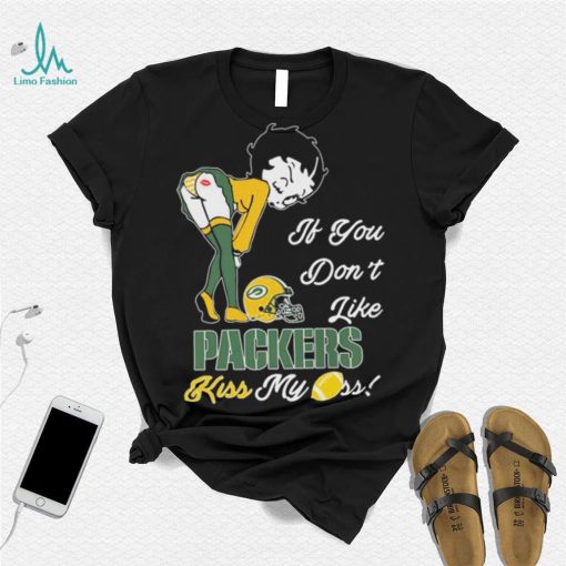 Betty Boop If You Don’t Like Packers Kiss My Ass T Shirt