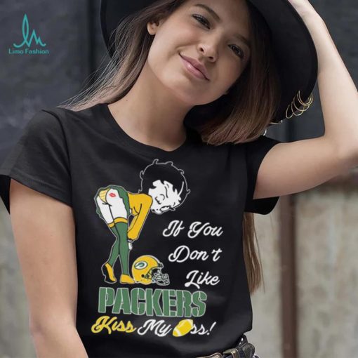 Betty Boop If You Don’t Like Packers Kiss My Ass T Shirt