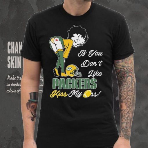 Betty Boop If You Don’t Like Packers Kiss My Ass T Shirt