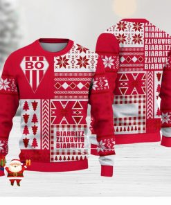 Biarritz Olympique Beach Top 14 Pro D2 Ugly Sweaters Gift For Fans Christmas Sweatshirt