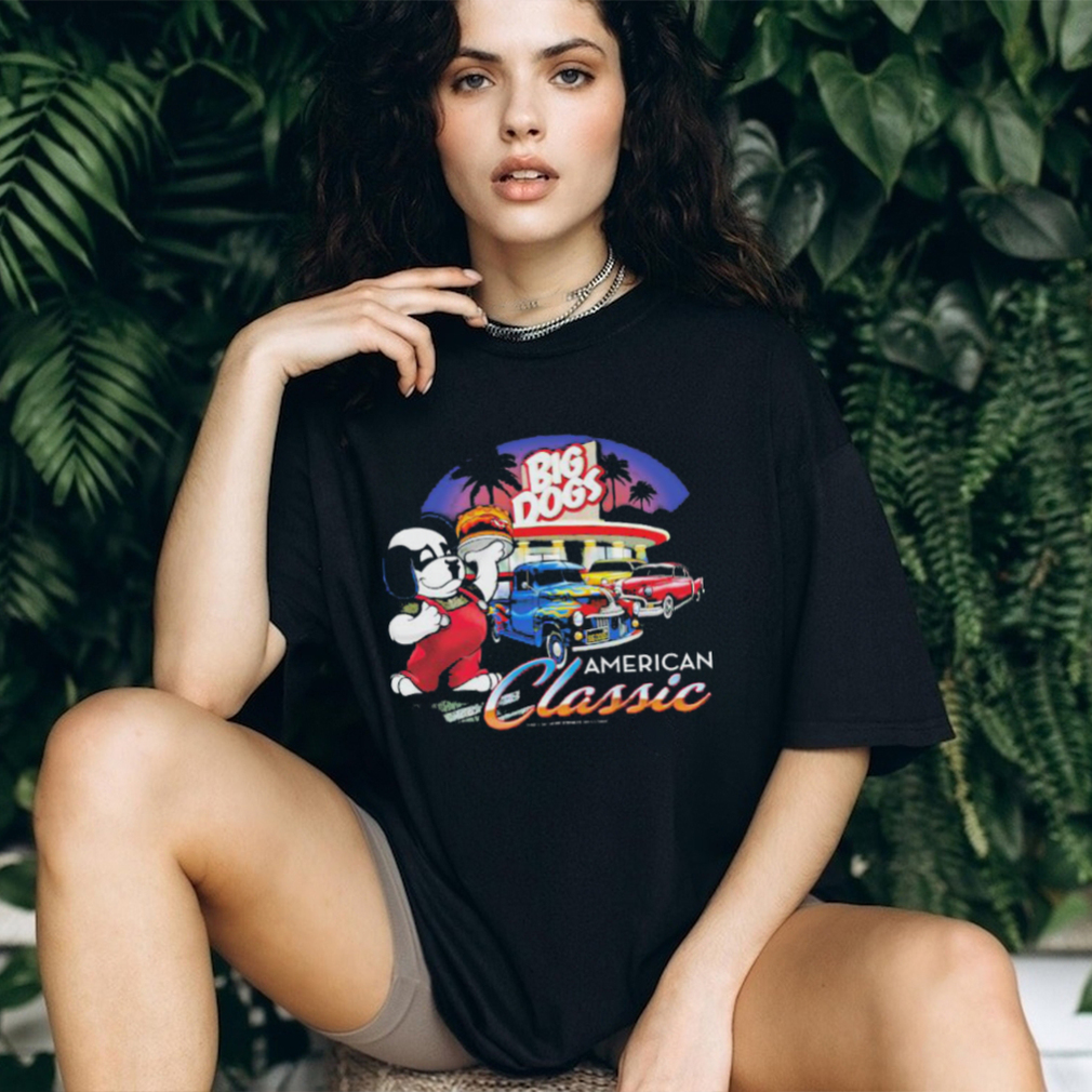 Big Dog Drive In American Classic T Shirt Big Dog Drive In American Classic T Shirt