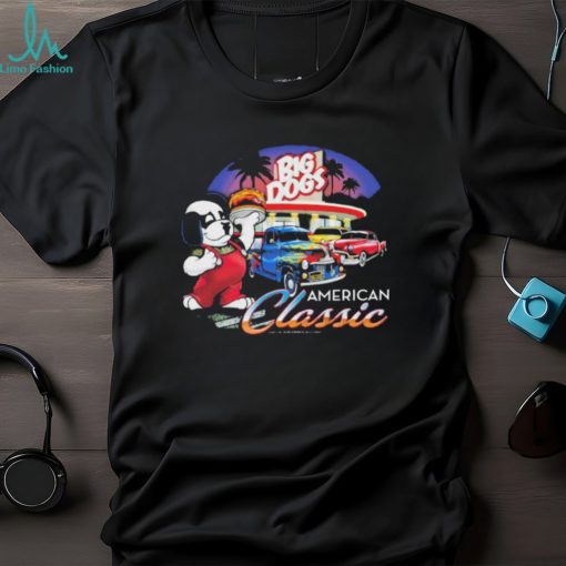 Big Dog Drive In American Classic T Shirt