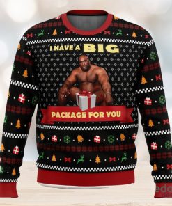 Big Package Barry Wood Meme 3D Ugly Christmas Sweater Unisex Christmas Sweater For Men And Women