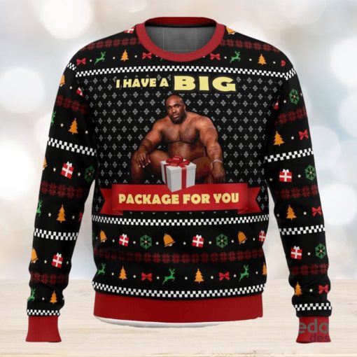 Big Package Barry Wood Meme 3D Ugly Christmas Sweater Unisex Christmas Sweater For Men And Women