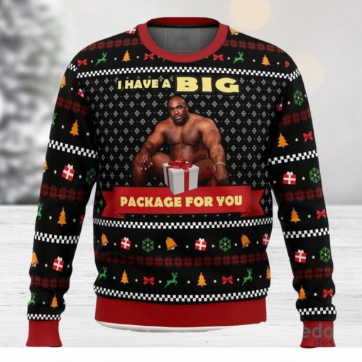 Big Package Barry Wood Meme 3D Ugly Christmas Sweater Unisex Christmas Sweater For Men And Women