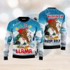 Flamingo Yoga Ugly Christmas Sweater AOP All Over Printed Sweater