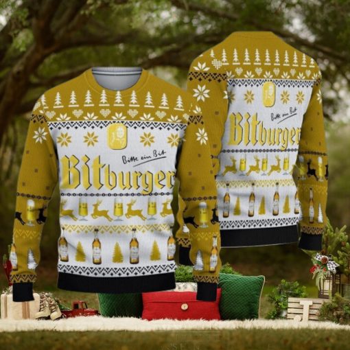 Bitburger Beer Ugly Christmas Sweater