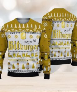 Bitburger Beer Ugly Christmas Sweater