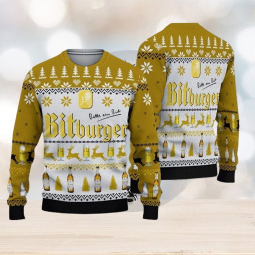 Bitburger Beer Ugly Christmas Sweater