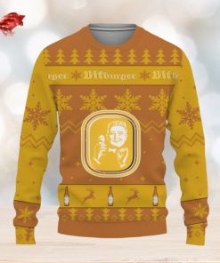 Bitburger Beers Merry Christmas Gift Fan Knitted Xmas Sweater Gift Holidays