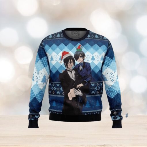 Black Butler Ugly Christmas Sweaters For Men And Women