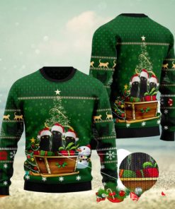 Black Cat Group Xmas Ugly Christmas Sweater Funny Gift For Men And Women Family Holidays