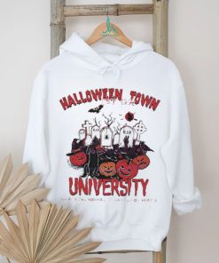 Black Cat Playing Guitar in Halloween Town University Where Being normal Is Vastly Overrated shirt