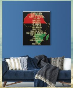 Black King, Affirmations Boys, Self Care Gift Gallery Wrapped Canvas Prints, hoodie, sweater, long sleeve and tank top Black King, Affirmations Boys, Self Care Gift Gallery Wrapped Canvas Prints