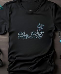 Black Miami Marlins Regulation shirt