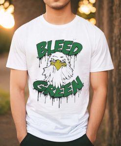 Bleed Green Swoop Philadelphia Eagles Shirt