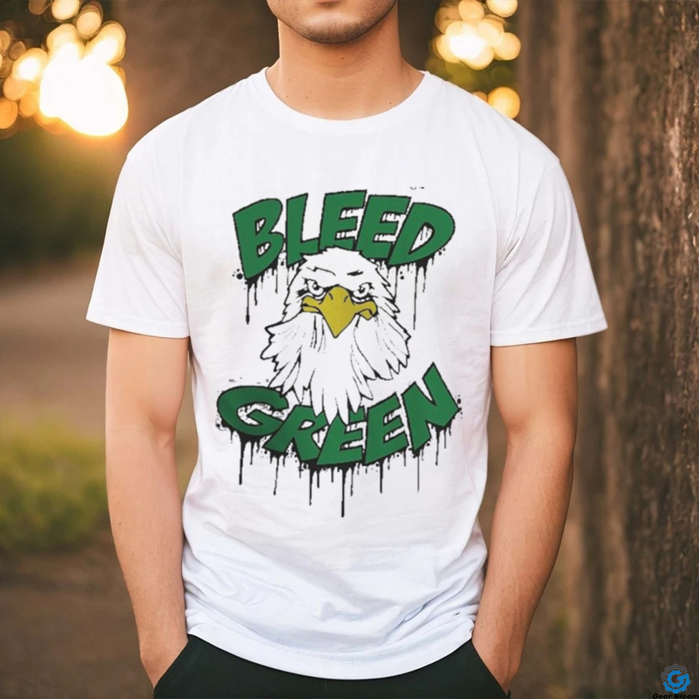 Bleed Green Swoop Philadelphia Eagles Shirt - Limotees
