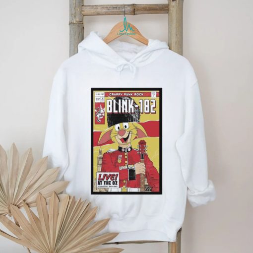 Blink 182 London The O2, 12 Oct 2023 Poster Shirt