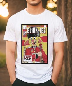 Blink 182 London The O2, 12 Oct 2023 Poster Shirt