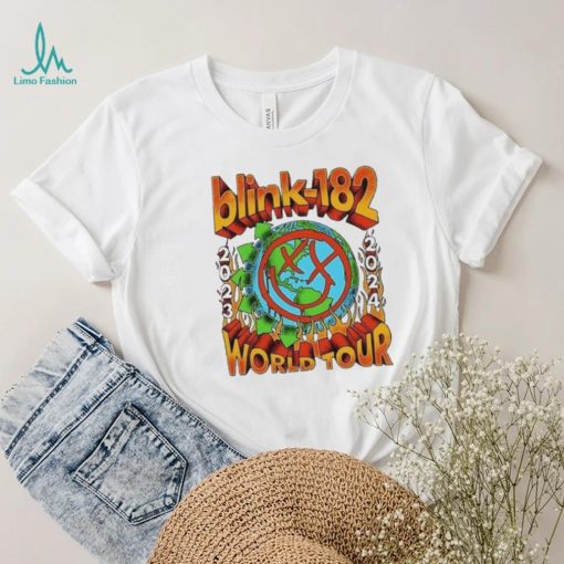 Blink 182 world tour 2023 2024 shirt