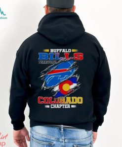 Blood Inside Buffalo Bills Territory Colorado Chapter T Shirt
