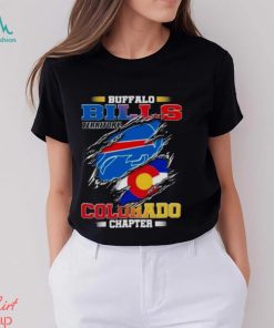 Blood Inside Buffalo Bills Territory Colorado Chapter T Shirt
