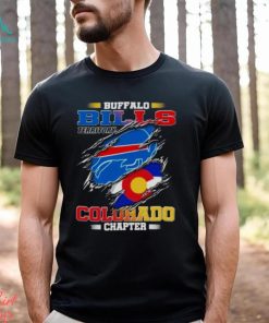Blood Inside Buffalo Bills Territory Colorado Chapter T Shirt