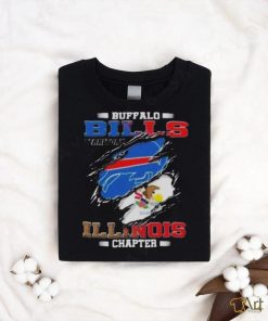 Blood Inside Buffalo Bills Territory Illinois Chapter T shirt
