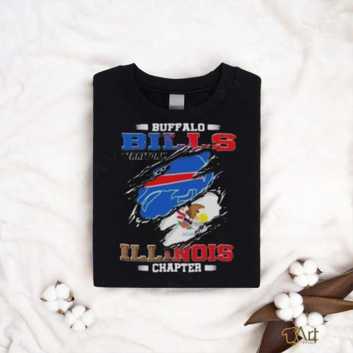 Blood Inside Buffalo Bills Territory Illinois Chapter T shirt